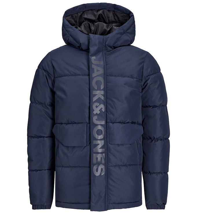 Jack & Jones Dynejakke - JCOSpeed - Navy Blazer/Tone In Tone