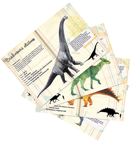 Vilac Magneter - 21 stk. - Dinosaurer fra Naturhistorisk Museum Vilac Magneter - 21 stk. - Dinosaurer fra Naturhistorisk Museum