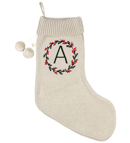 That's Mine Christmas Stocking - Knitted - A - Cam - Peyote