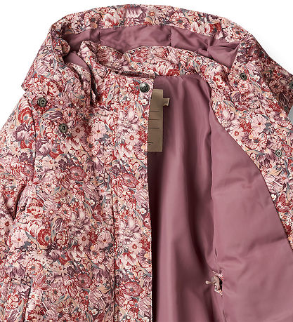 Wheat Dynejakke - Yrsa - Flowers In Plenty Wheat Dynejakke - Yrsa - Flowers In Plenty