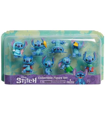 Disney Stitch 피규어 - 8개 부품