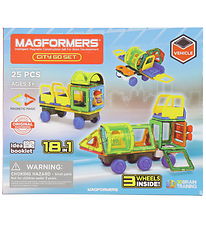 Magformers Magnetsæt - 25 Dele - City Go Set Magformers Magnetsæt - 25 Dele - City Go Set