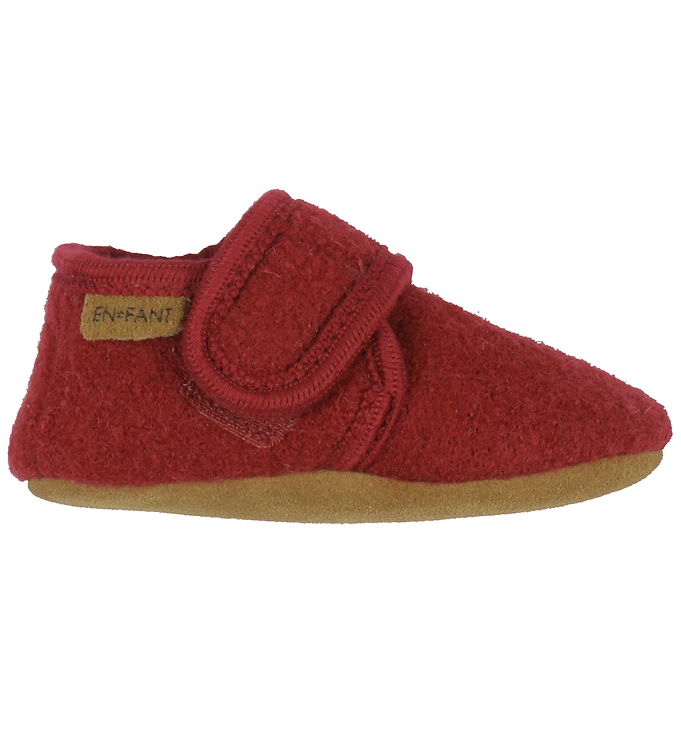 Baby wool slippers - Rio Red - 25-26