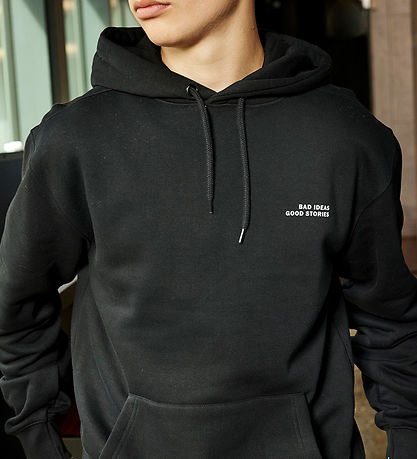 Hound Hættetrøje - Sort m. Print