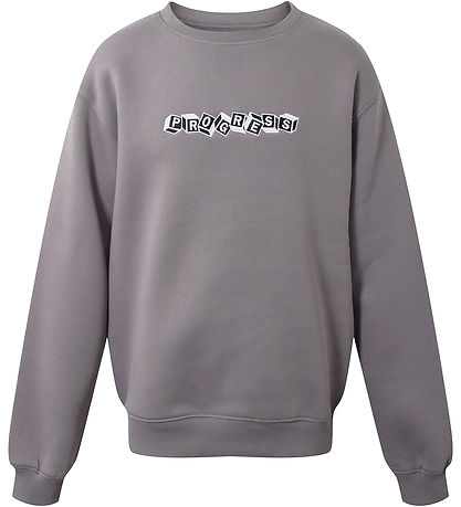 Hound Sweatshirt - Dark Grey m. Print Hound Sweatshirt - Dark Grey m. Print