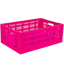 Aykasa Foldekasse - 60x40x22 cm - Maxi - Neon Pink