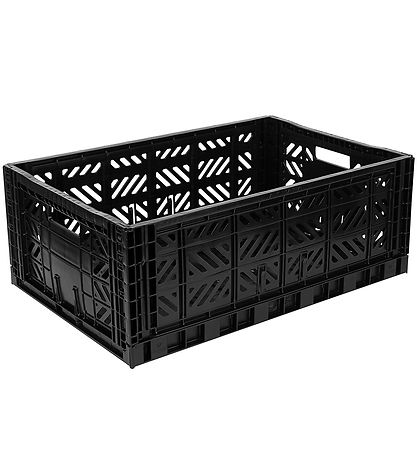 Aykasa Foldekasse - 60x40x22 cm - Maxi - Sort