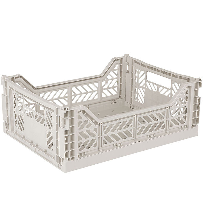 Aykasa Foldekasse – 40x30x15 cm – Midi – Light Gray