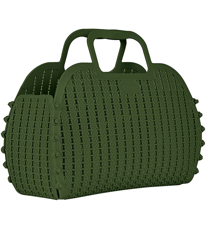 Aykasa Foldekurv - 27x22x12 cm - Mini - Khaki