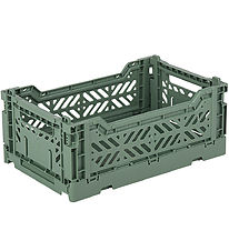 Aykasa Foldekasse - 27x17x11 cm - Mini - Almond Green Aykasa Foldekasse - 27x17x11 cm - Mini - Almond Green