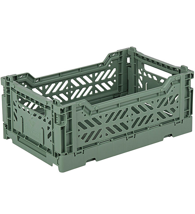 Aykasa Foldekasse – 27x17x11 cm – Mini – Almond Green