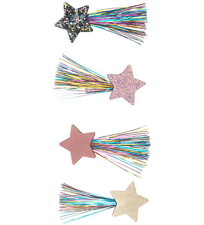 Mimi & Lula Hårclips - 4-pak - Comet Tinsel Party Time Mimi & Lula Hårclips - 4-pak - Comet Tinsel Party Time