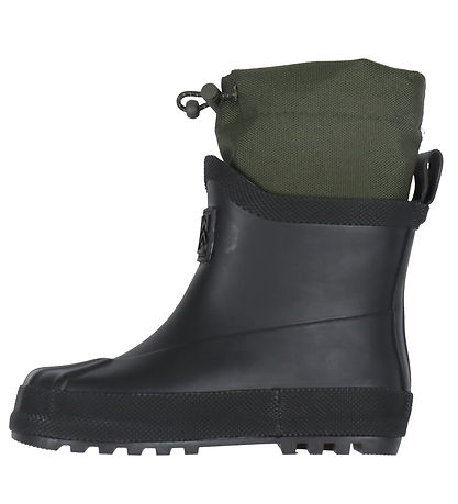 Liewood Gummistøvler m. For - Isaac - Sort/Army Brown Liewood Gummistøvler m. For - Isaac - Sort/Army Brown