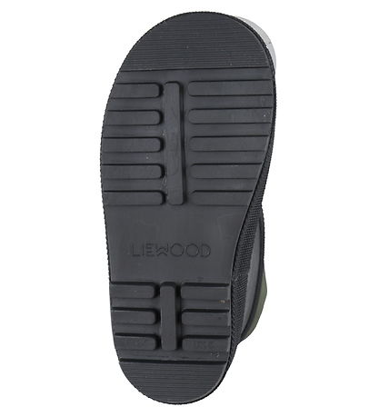 Liewood Gummistøvler m. For - Isaac - Sort/Army Brown Liewood Gummistøvler m. For - Isaac - Sort/Army Brown