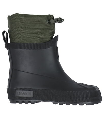 Liewood Gummistøvler m. For - Isaac - Sort/Army Brown Liewood Gummistøvler m. For - Isaac - Sort/Army Brown