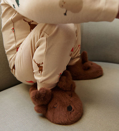 Liewood Hjemmesko - Aviaja Reindeer - Pecan
