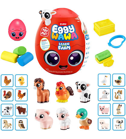 Eggy Wawa Legetøj - LEarn On The Farm Surprise Egg Eggy Wawa Legetøj - LEarn On The Farm Surprise Egg