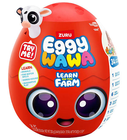 Eggy Wawa Legetøj - LEarn On The Farm Surprise Egg Eggy Wawa Legetøj - LEarn On The Farm Surprise Egg