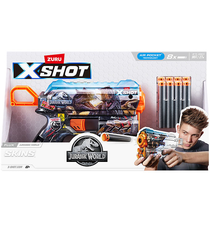 X-SHOT Skumgevær - Skins Jurassic World