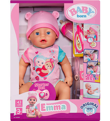 BABY born Dukke - Emma - 43 cm - 10 Funktioner BABY born Dukke - Emma - 43 cm - 10 Funktioner