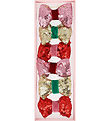 Meri Meri Hårsløjfer - 6-pak - 5,5 cm - Rød/Rosa/Guld m. Paillet Meri Meri Hårsløjfer - 6-pak - 5,5 cm - Rød/Rosa/Guld m. Paillet