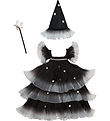 Meri Meri Udklædning - Star Witch - Sort/Grå Meri Meri Udklædning - Star Witch - Sort/Grå
