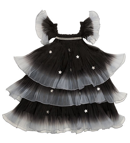 Meri Meri Udklædning - Star Witch - Sort/Grå Meri Meri Udklædning - Star Witch - Sort/Grå