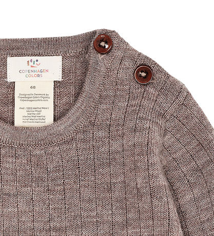 Copenhagen Colors Body l/æ - Uld - Natural Melange Copenhagen Colors Body l/æ - Uld - Natural Melange