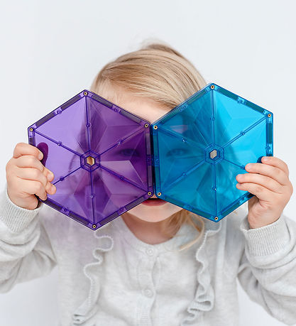 Connetix Magnetsæt - 30 Dele - Rainbow Geometry Pack