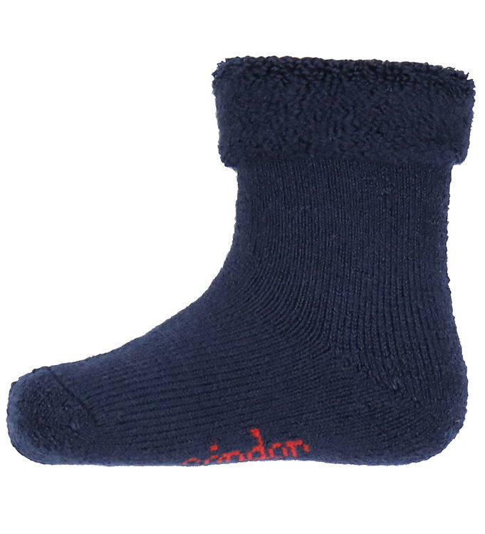 Condor Strømper - Uld/Akryl - Navyblå