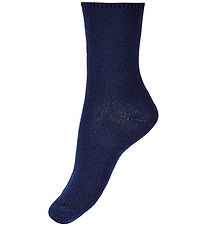 Condor Strømper - Uld/Akryl - Navy Blue Condor Strømper - Uld/Akryl - Navy Blue