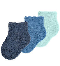 Condor Strømper - 3-pak - Frotté - Blue Tones Condor Strømper - 3-pak - Frotté - Blue Tones