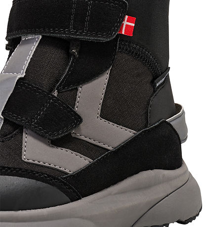 Hummel Vinterstøvler - Reach Conquer Super High - Tex - Sort/Grå Hummel Vinterstøvler - Reach Conquer Super High - Tex - Sort/Grå