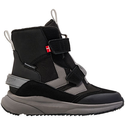 Hummel Vinterstøvler - Reach Conquer Super High - Tex - Sort/Grå Hummel Vinterstøvler - Reach Conquer Super High - Tex - Sort/Grå