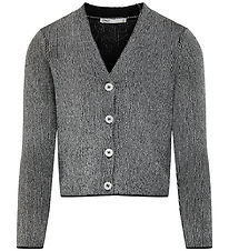 Kids Only Cardigan - KogNinna - Strik - Black/Silver Glitter Kids Only Cardigan - KogNinna - Strik - Black/Silver Glitter