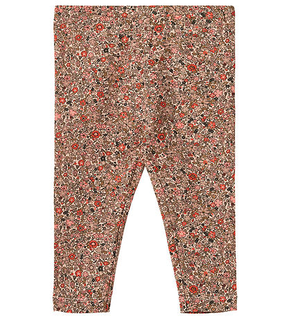 Wheat Leggings - Jules - Rose Flower Meadow Wheat Leggings - Jules - Rose Flower Meadow