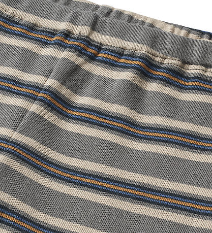 Wheat Bukser - Silas - Stormy Blue Stripe