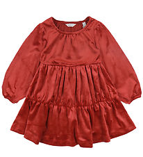 GANT Kjole - Velour - Ruby Red GANT Kjole - Velour - Ruby Red