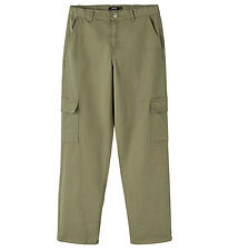 LMTD Bukser - NlnTalse Cargo - Deep Lichen Green LMTD Bukser - NlnTalse Cargo - Deep Lichen Green