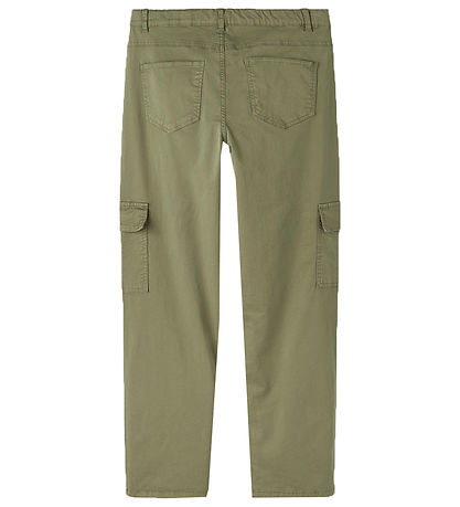 LMTD Bukser - NlnTalse Cargo - Deep Lichen Green