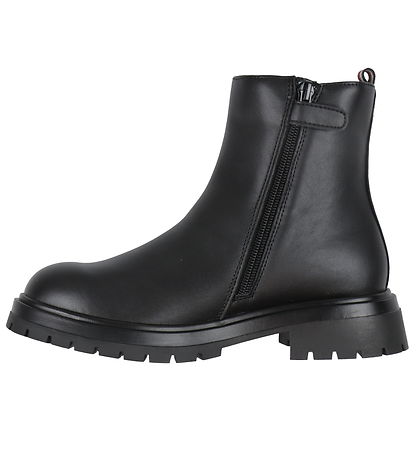 Tommy Hilfiger Støvler - Chelsea - Sort
