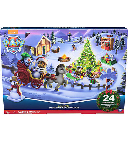 Paw Patrol Julekalender - 24 Låger Paw Patrol Julekalender - 24 Låger