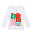 Stella McCartney Kids Bluse - Hvid/Jul Stella McCartney Kids Bluse - Hvid/Jul