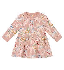 Stella McCartney Kids Sweatkjole - Rosa m. Heste Stella McCartney Kids Sweatkjole - Rosa m. Heste