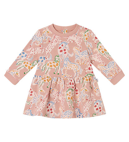 Stella McCartney Kids Sweatkjole - Rosa m. Heste