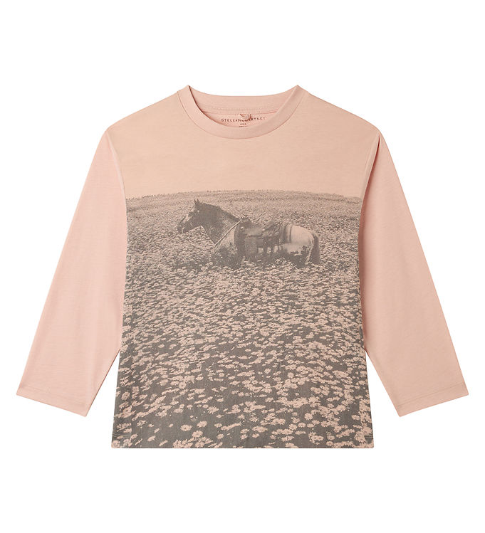 Stella McCartney Kids Bluse - Rosa m. Hest