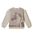 Stella McCartney Kids Sweatshirt - Creme m. Hest Stella McCartney Kids Sweatshirt - Creme m. Hest