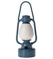 Maileg Miniature Lygte - Vintage lantern - Mus - Blå Maileg Miniature Lygte - Vintage lantern - Mus - Blå