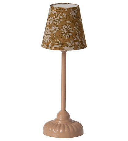 Maileg Miniature Gulvlampe m. Lys - Dark Powder Maileg Miniature Gulvlampe m. Lys - Dark Powder