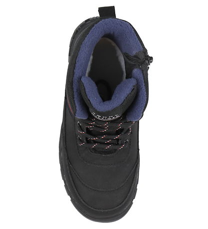 Tommy Hilfiger Vinterstøvler - Stripes Fur - Sort